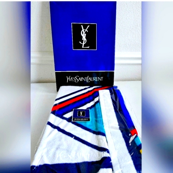 Yves Saint Laurent Multicolor Bath/Beach Towel - Picture 4 of 4
